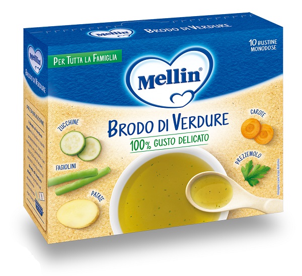 MELLIN BRODO DI VERDURE 10 X 8 G - Parafarmacia Mostacciano