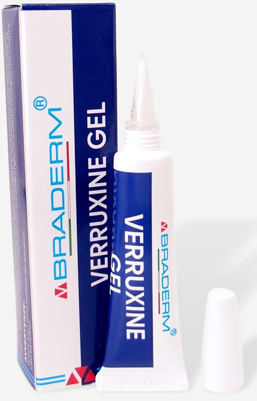 VERRUXINE GEL 15 ML BRADERM - Parafarmacia Mostacciano