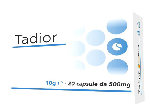 TADIOR 20 CAPSULE - Parafarmacia Mostacciano