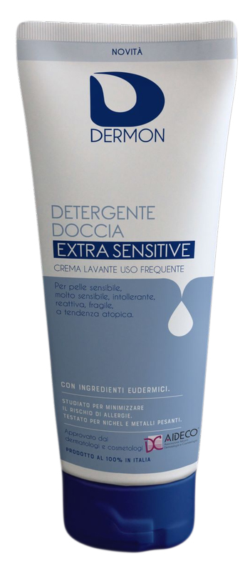 DERMON DETERGENTE DOCCIA EXTRASENSITIVE CREMA LAVANTE USO FREQUENTE 250 ML - Parafarmacia Mostacciano