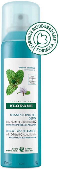 KLORANE SHAMPOO SECCO MENTA 150 ML - Parafarmacia Mostacciano