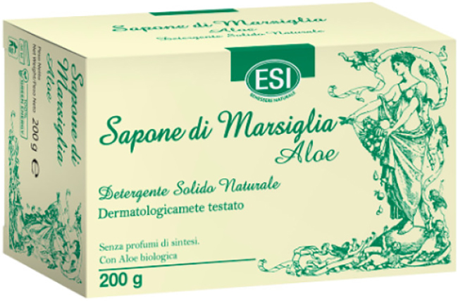 ESI SAPONE DI MARSIGLIA ALOE 200 G - Parafarmacia Mostacciano
