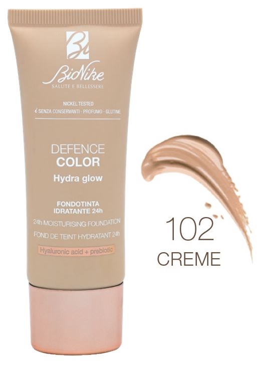 DEFENCE COLOR FONDOTINTA HYDRA GLOW 102 - Parafarmacia Mostacciano