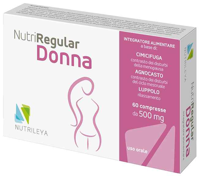 NUTRIREGULAR DONNA 60 COMPRESSE - Parafarmacia Mostacciano