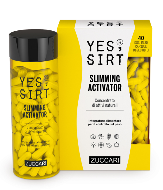 YES SIRT SLIMMING ACTIVATOR 80 CAPSULE 300MG - Parafarmacia Mostacciano