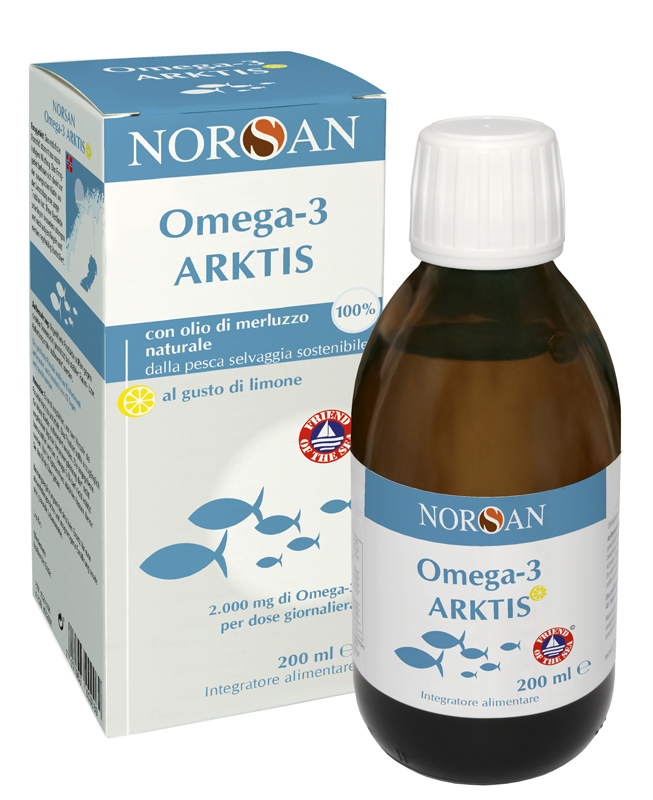 NORSAN OMEGA 3 ARKTIS 200 ML - Parafarmacia Mostacciano