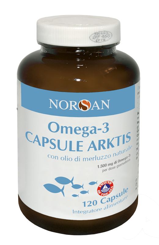 NORSAN OMEGA 3 ARKTIS 120 CAPSULE - Parafarmacia Mostacciano