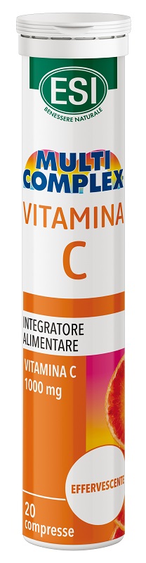 ESI MULTICOMPLEX VITAMINA C 20 COMPRESSE EFFERVESCENTI - Parafarmacia Mostacciano