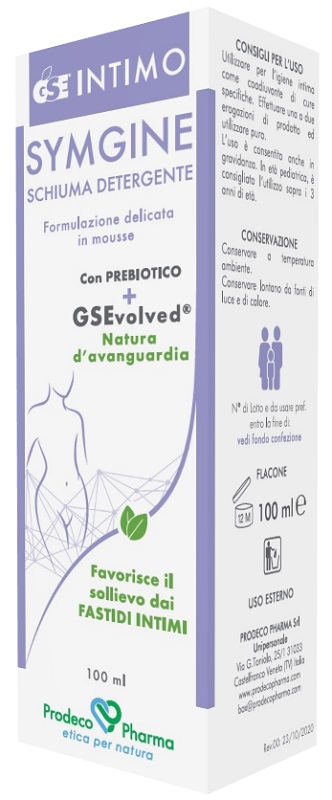 GSE INTIMO SYMGINE SCHIUMA DETERGENTE 100 ML - Parafarmacia Mostacciano