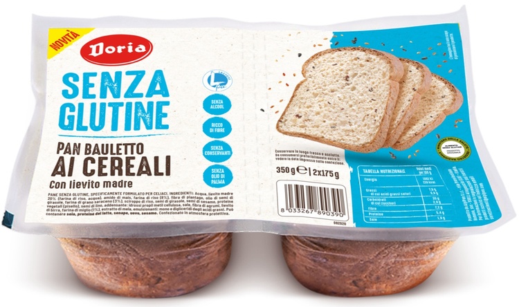 DORIA PAN BAULETTO CEREALI 2X175 G - Parafarmacia Mostacciano