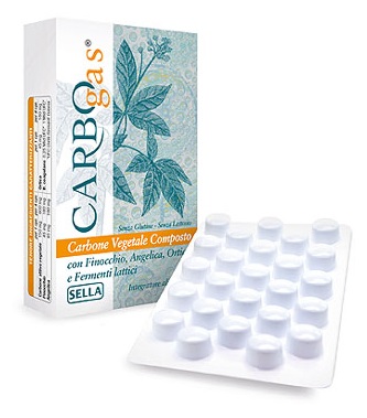 CARBOGAS 50 COMPRESSE - Parafarmacia Mostacciano