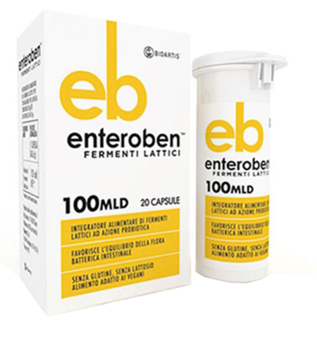 ENTEROBEN 100MLD 20 CAPSULE VEGETALI - Parafarmacia Mostacciano