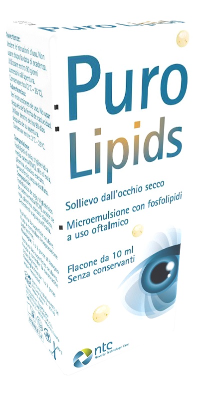 MICROEMULSIONE OFTALMICA PURO LIPIDS 10 ML - Parafarmacia Mostacciano