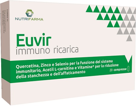 EUVIR IMMUNO RICARICA 20 COMPRESSE - Parafarmacia Mostacciano