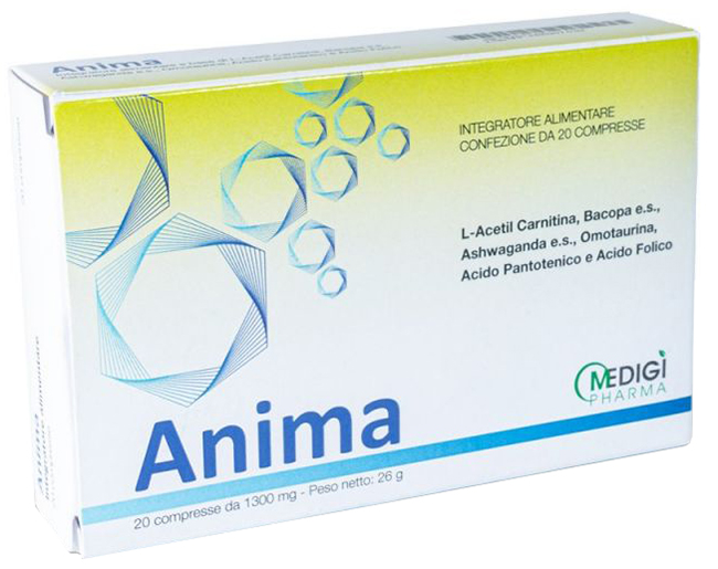 ANIMA 20 COMPRESSE - Parafarmacia Mostacciano