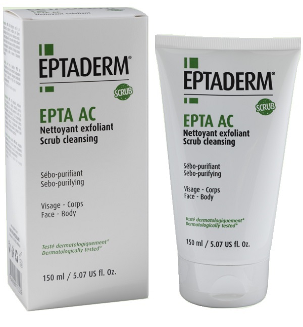 EPTA AC DETERGENTE SCRUB 150 ML - Parafarmacia Mostacciano
