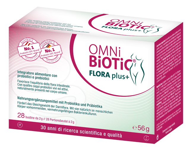 OMNI BIOTIC FLORA PLUS+ 28 BUSTINE DA 2 G - Parafarmacia Mostacciano