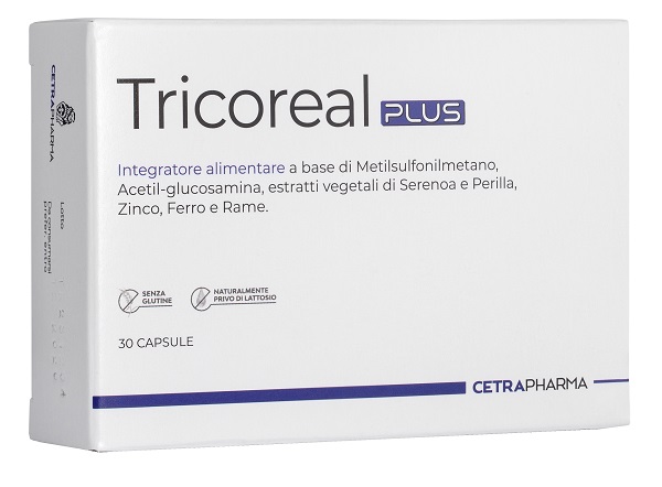 TRICOREAL PLUS 30 CAPSULE - Parafarmacia Mostacciano
