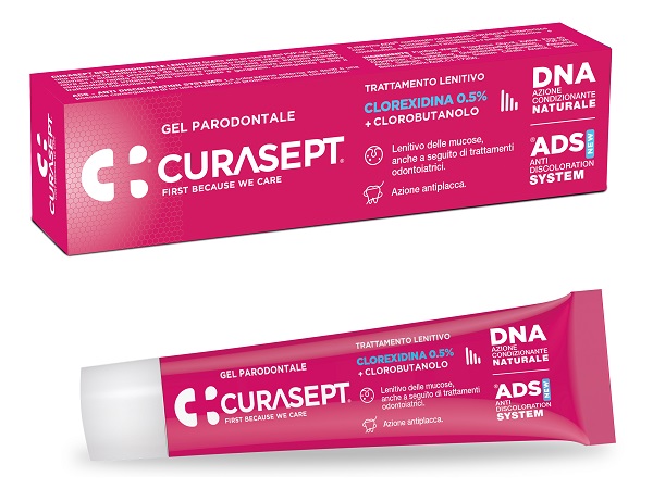 CURASEPT GEL PARODONTALE ADS DNA TRATTAMENTO LENITIVO 30 ML - Parafarmacia Mostacciano
