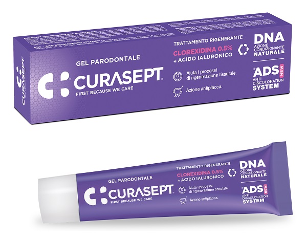 CURASEPT GEL PARODONTALE ADS DNA TRATTAMENTO RIGENERANTE 30 ML - Parafarmacia Mostacciano