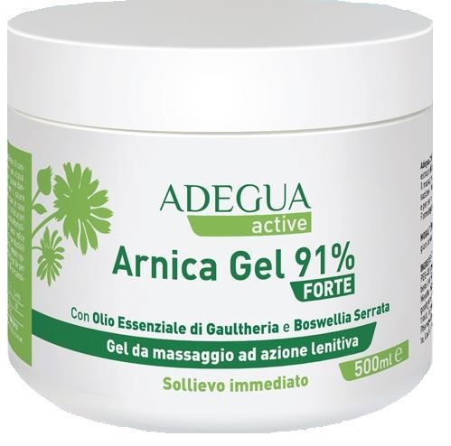 ADEGUA ARNICA PLUS 91% GEL EXTRA FORTE 500 ML - Parafarmacia Mostacciano