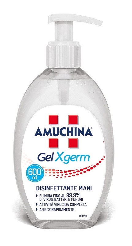AMUCHINA GEL X-GERM DISINFETTANTE MANI 600 ML IT - Parafarmacia Mostacciano