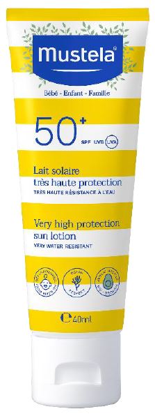 MUSTELA LATTE SOLARE 40 ML - Parafarmacia Mostacciano