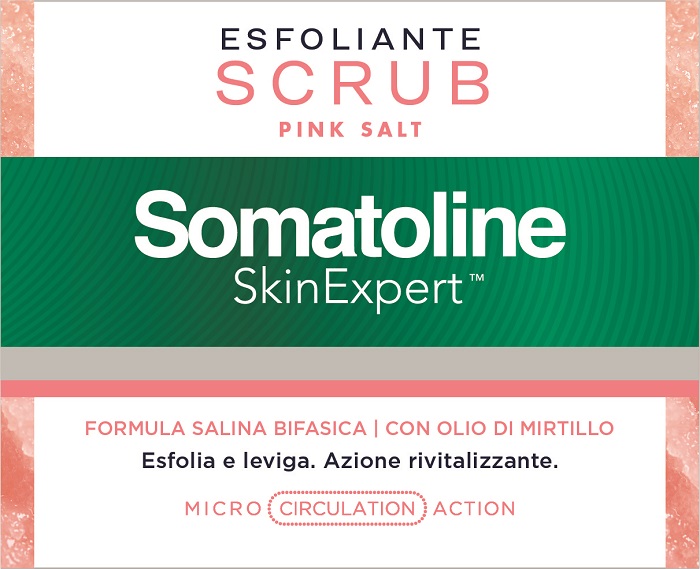 SOMATOLINE SKIN EXPERT SCRUB PINK SALT 350 G - Parafarmacia Mostacciano