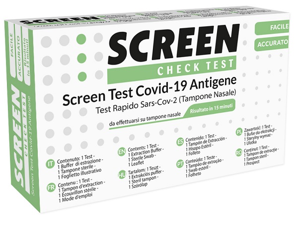TEST ANTIGENICO RAPIDO COVID-19 SARS-COV-2 TAMPONI NASALI - Parafarmacia Mostacciano