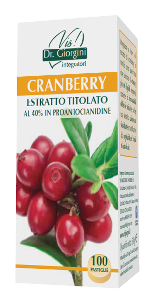 CRANBERRY ESTRATTO TITOLATO 100 PASTIGLIE - Parafarmacia Mostacciano