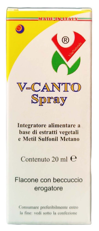 V CANTO SPRAY 20 ML - Parafarmacia Mostacciano