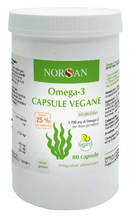 NORSAN OMEGA 3 VEGANO 80 CAPSULE - Parafarmacia Mostacciano