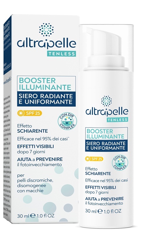 ALTRAPELLE TENLESS BOOSTER ILLUMINANTE SIERO RADIANTE UNIFORMANTE 30 ML - Parafarmacia Mostacciano