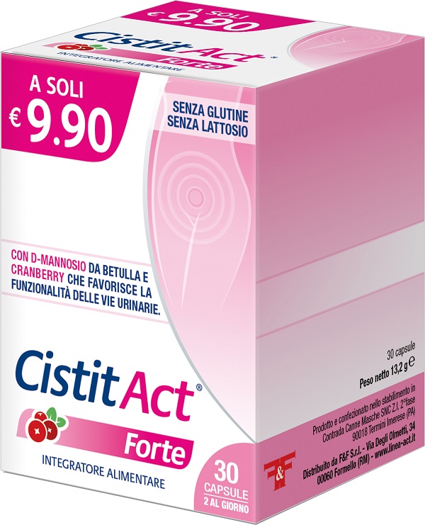 CISTIT ACT FORTE 30 CAPSULE - Parafarmacia Mostacciano