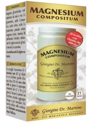 MAGNESIUM COMPOSITUM POLVERE 100 G - Parafarmacia Mostacciano