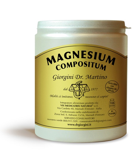 MAGNESIUM COMPOSITUM POLVERE 500 G - Parafarmacia Mostacciano