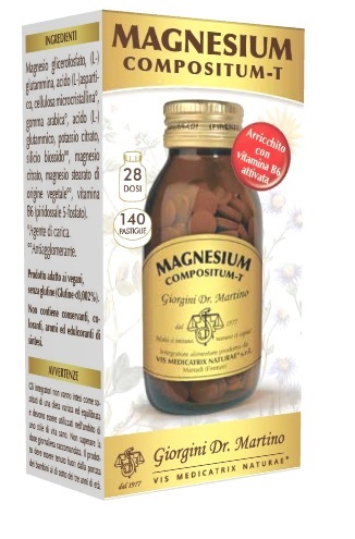 MAGNESIUM COMPOSITUM-T 140 PASTIGLIE - Parafarmacia Mostacciano