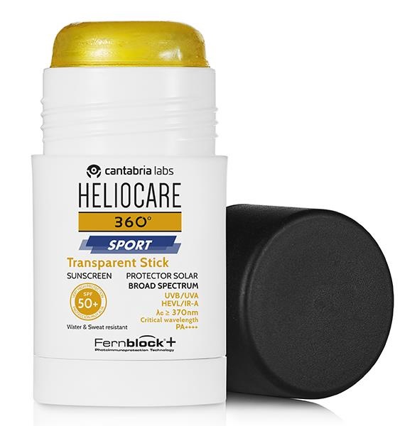 HELIOCARE 360 SPORT TRANSPARENT STICK 25 G - Parafarmacia Mostacciano