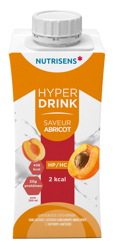HYPERDRINK 2KCAL ALBICOCCA 4X200 ML - Parafarmacia Mostacciano