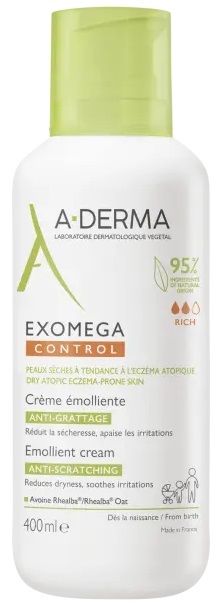 EXOMEGA CONTROL CREMA EMOLLIENTE 400 ML - Parafarmacia Mostacciano
