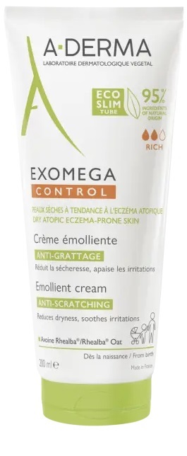 EXOMEGA CONTROL CREMA EMOLLIENTE 200 ML - Parafarmacia Mostacciano