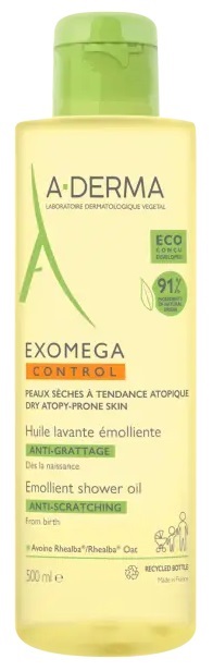 EXOMEGA CONTROL OLIO LAVANTE EMOLLIENTE RICARICA 500 ML - Parafarmacia Mostacciano