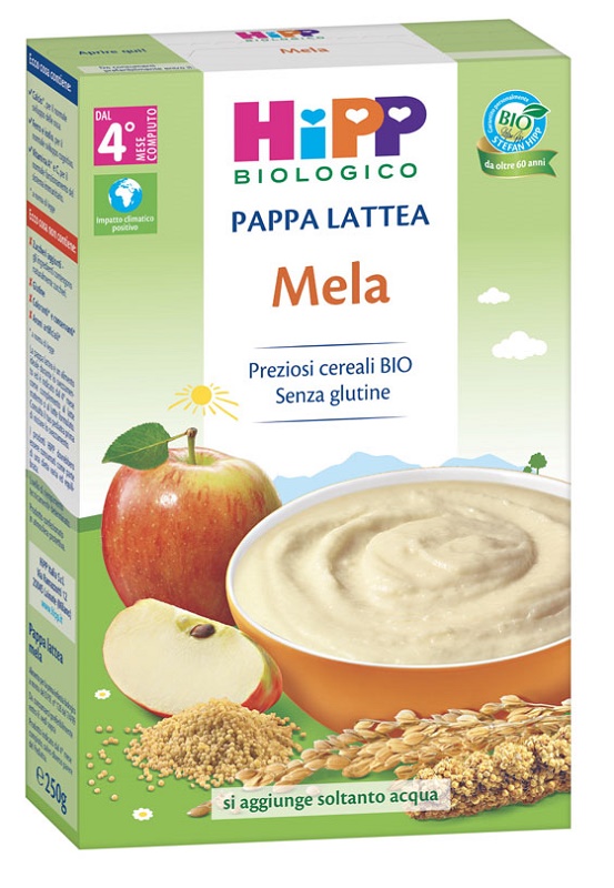 HIPP BIO PAPPA LATTEA MELA 250 G - Parafarmacia Mostacciano