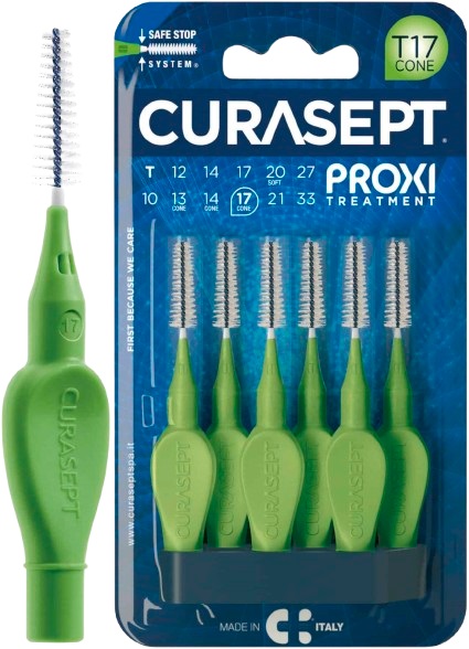 CURASEPT PROXI P08 VERDE CHIARO/LIGHT 6 PEZZI - Parafarmacia Mostacciano