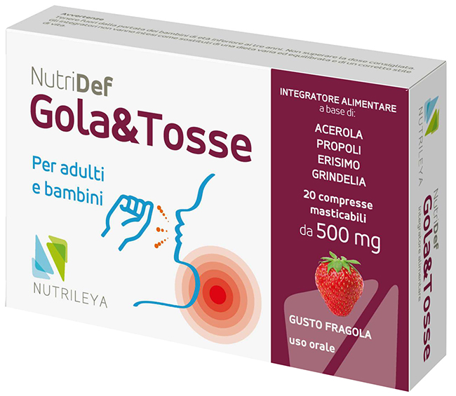 NUTRIDEF GOLA&TOSSE 20 COMPRESSE - Parafarmacia Mostacciano