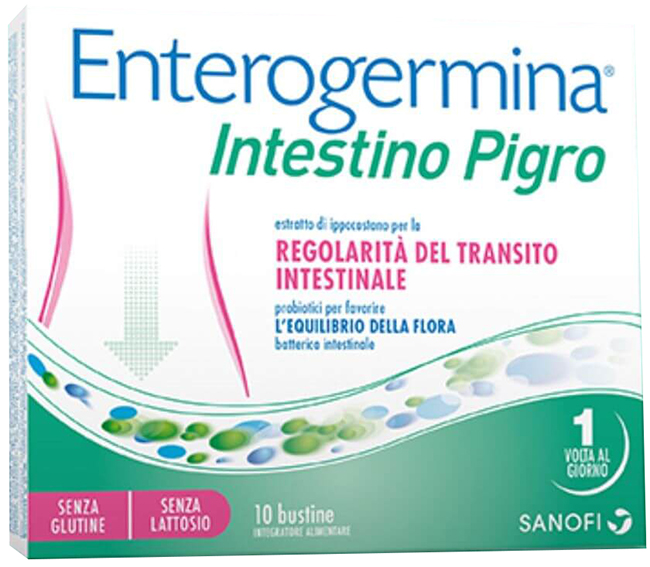 ENTEROGERMINA INTESTINO PIGRO 20 BUSTINE - Parafarmacia Mostacciano