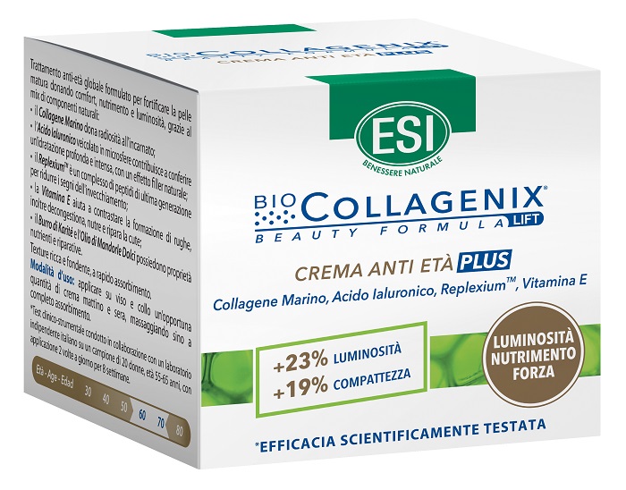 ESI BIOCOLLAGENIX CREMA ANTIETA' PLUS 50 ML - Parafarmacia Mostacciano