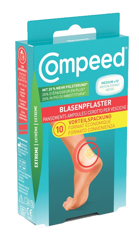 CEROTTI COMPEED PER VESCICHE MEDIO EXTREME 10 PEZZI - Parafarmacia Mostacciano