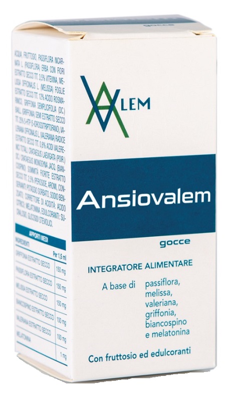 ANSIOVALEM 30 ML - Parafarmacia Mostacciano