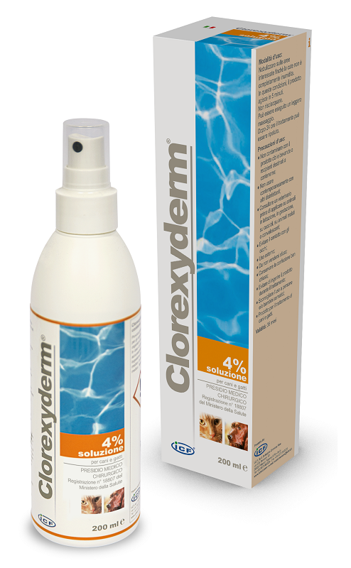 CLOREXYDERM SOLUZIONE 4% 200 ML - Parafarmacia Mostacciano